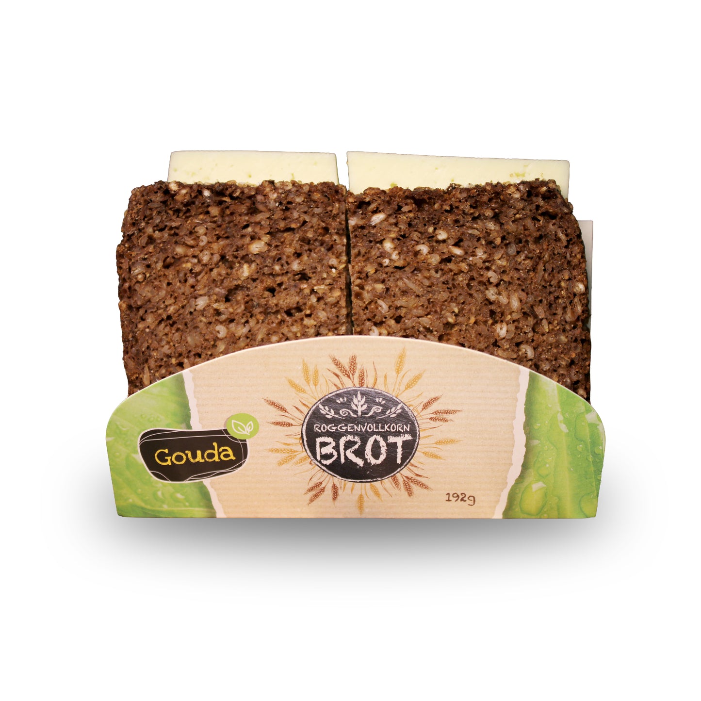 freshcompany 2er Roggenvollkornbrot Gouda 202g