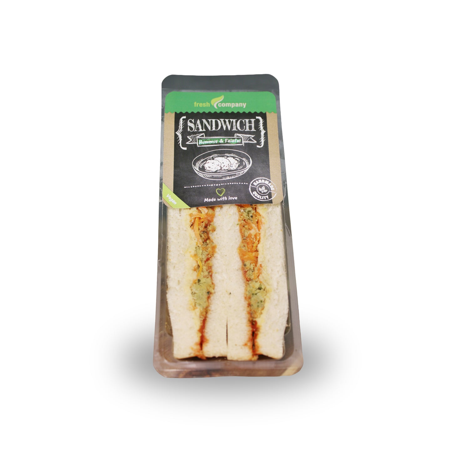 freshcompany Sandwich Premium Style Hummus & Falafel 194g