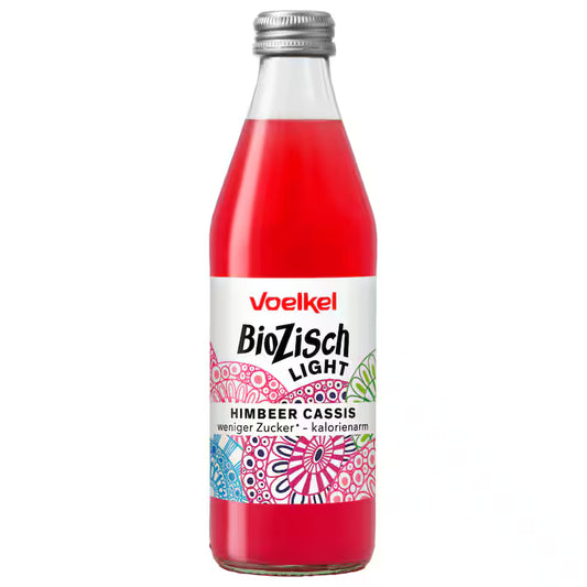 Voelkel BioZisch light Himbeer Cassis 0,33l