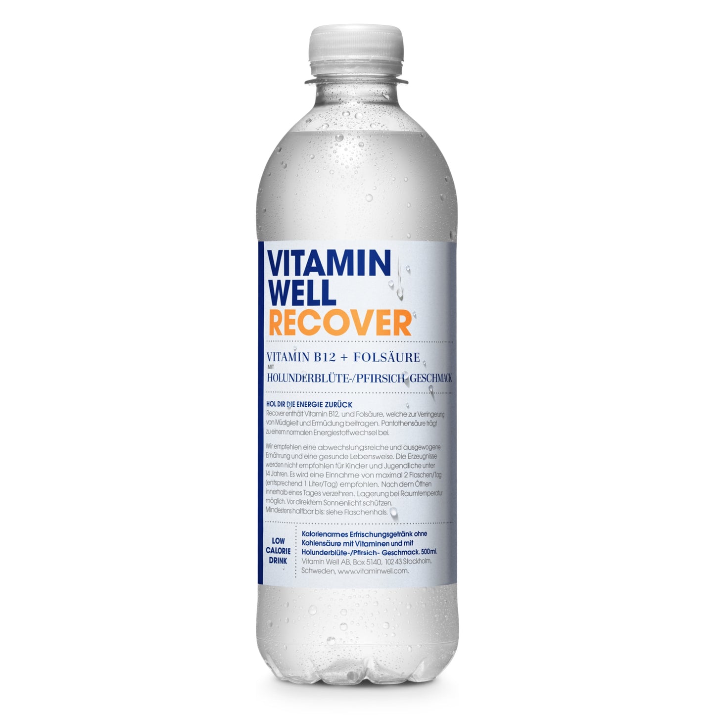 Vitamin Well RECOVER 0,5L PET