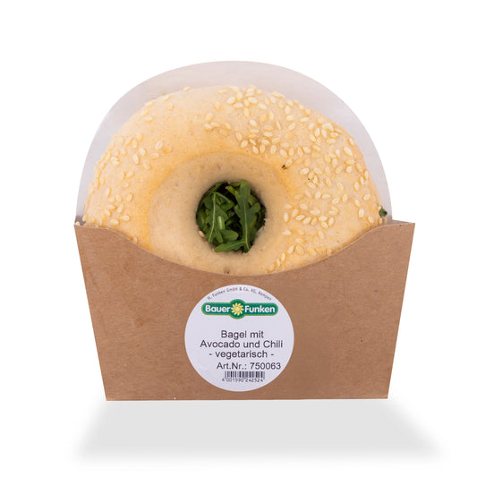 Bauer Funken Sesam Bagel Avocado Chili 290g