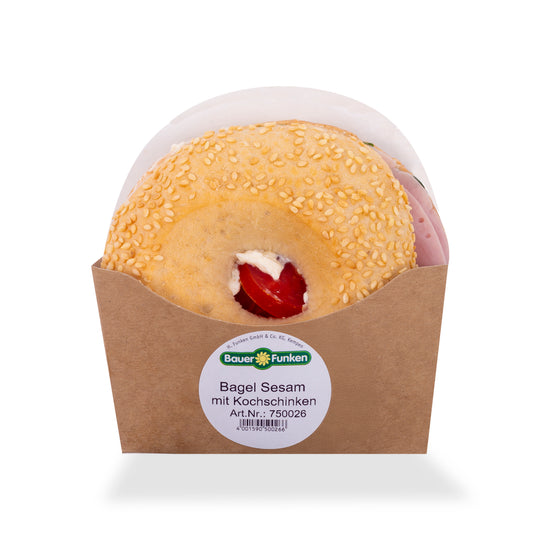 Bauer Funken Sesam Bagel Kochschinken 220g