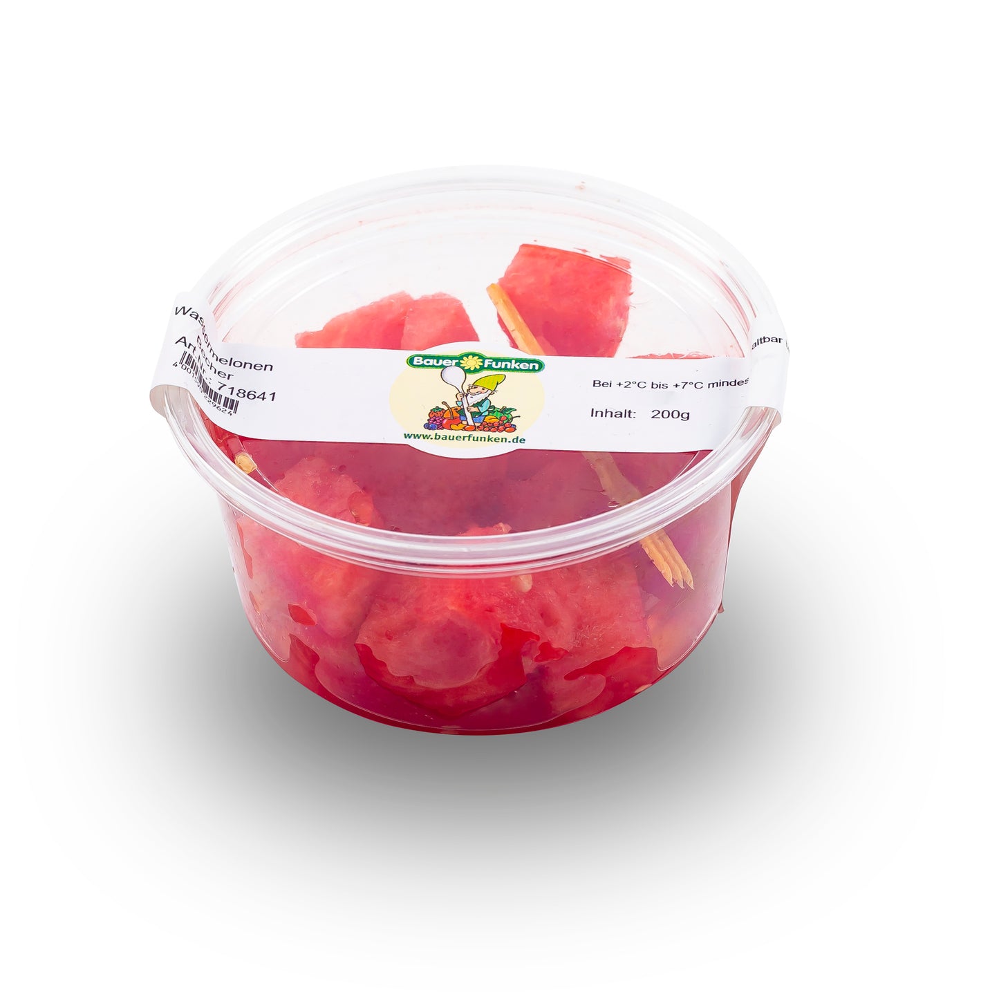 Bauer Funken Dessert Wassermelonenbecher 200g