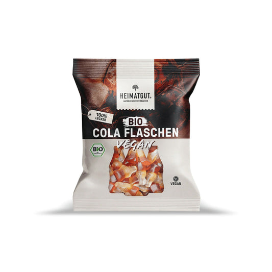 Heimatgut Fruchtgummi Cola Flaschen 100g (Bio)
