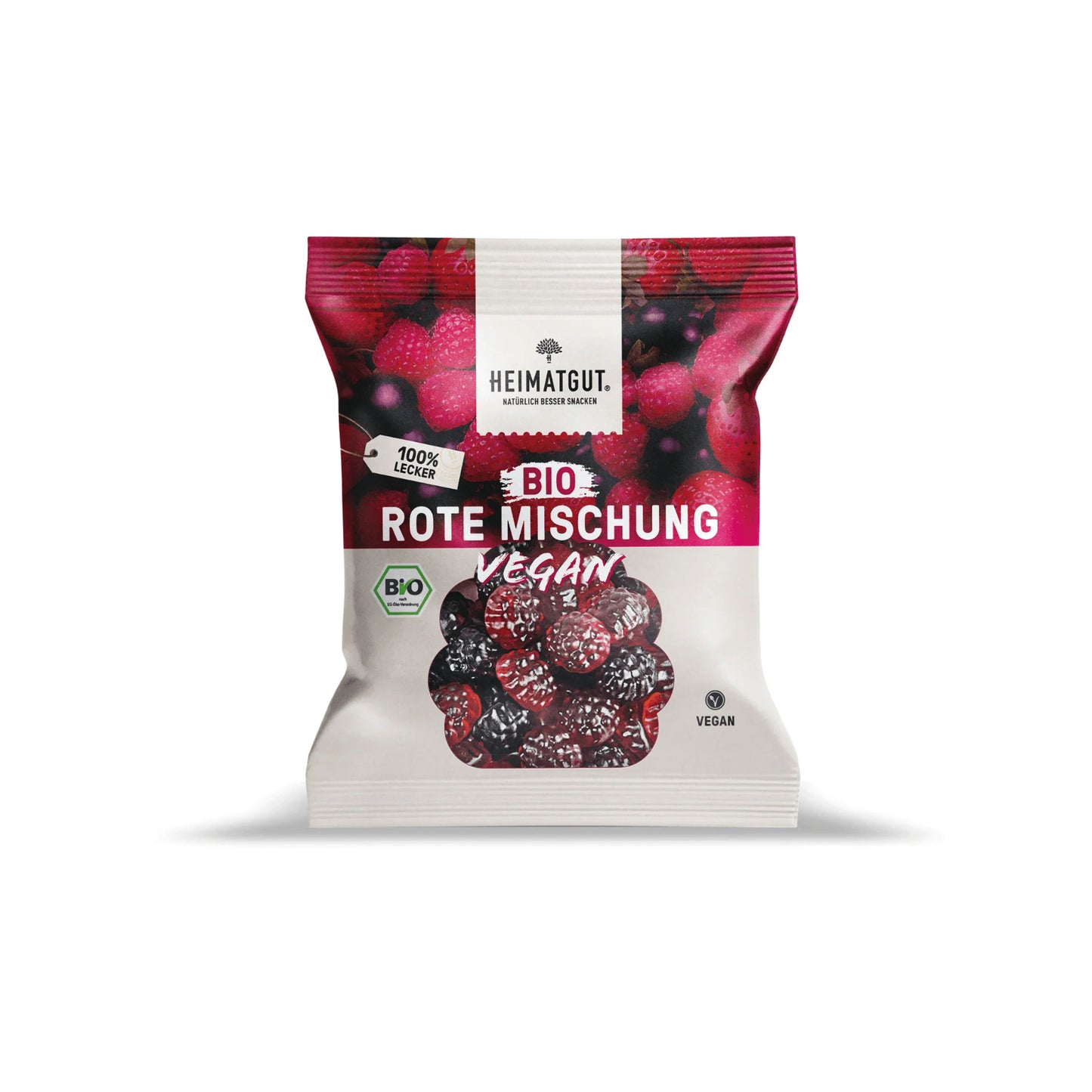 Heimatgut Fruchtgummi Rote Mischung 100g (Bio)