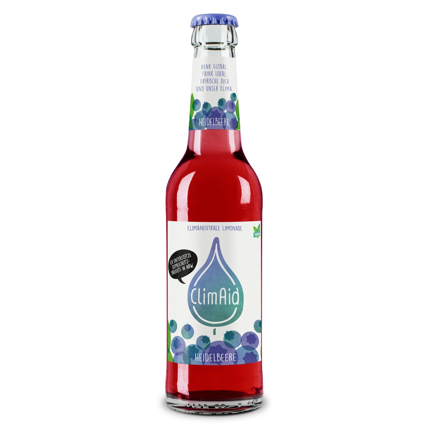 ClimAid Heidelbeere 0,33L Glas