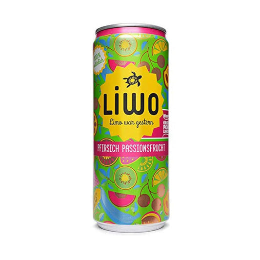 Liwo Pfirsich Passionsfrucht 0,33L Dose
