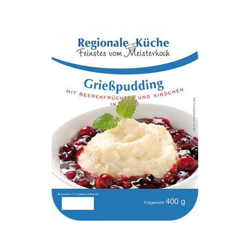 Trend Meal Grießpudding mit Beerenfrüchten 400g