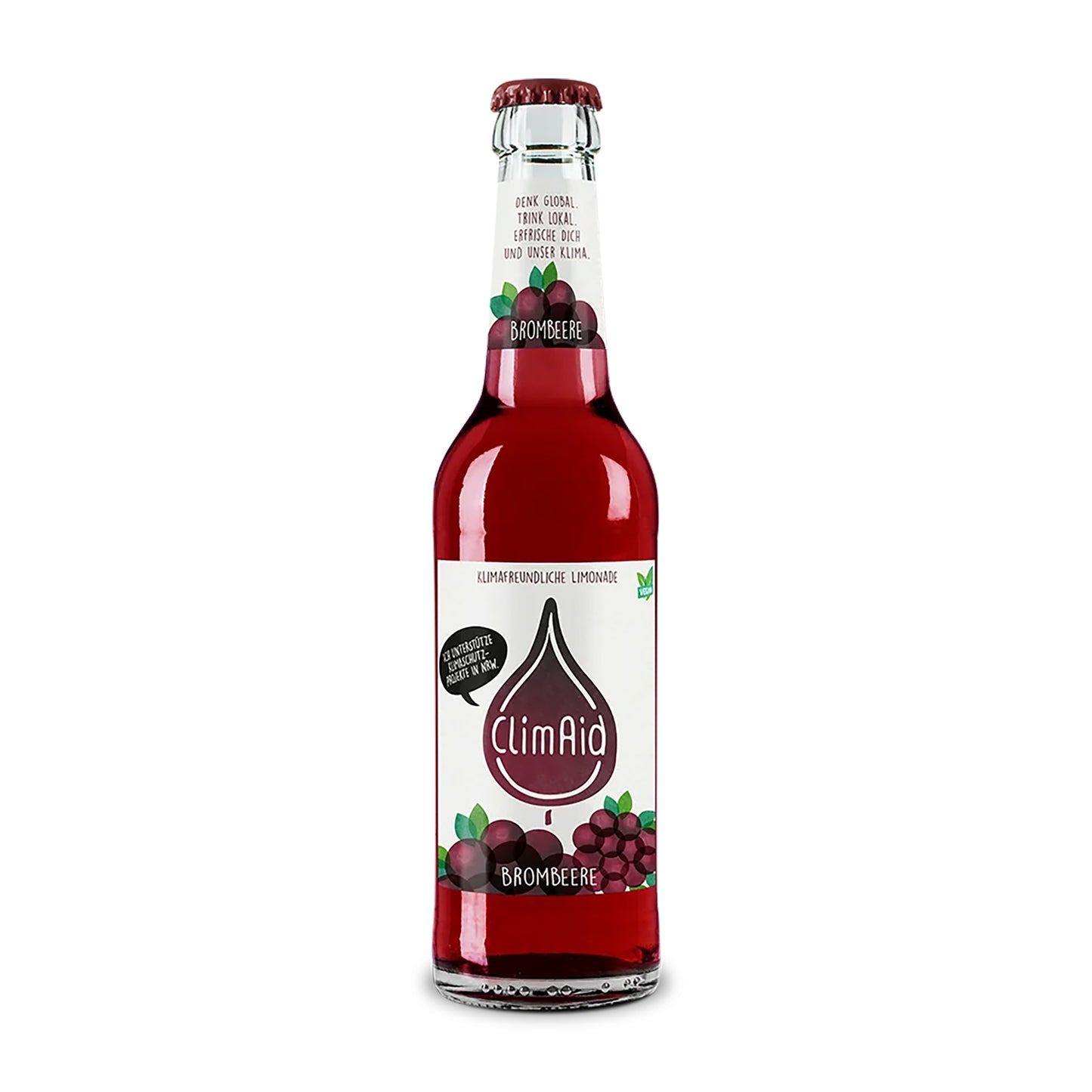 ClimAid Brombeere 0,33L Glas
