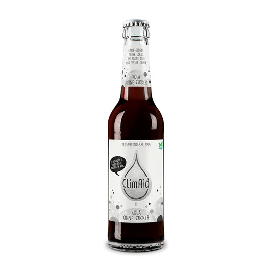ClimAid Kola ohne Zucker 0,33L Glas