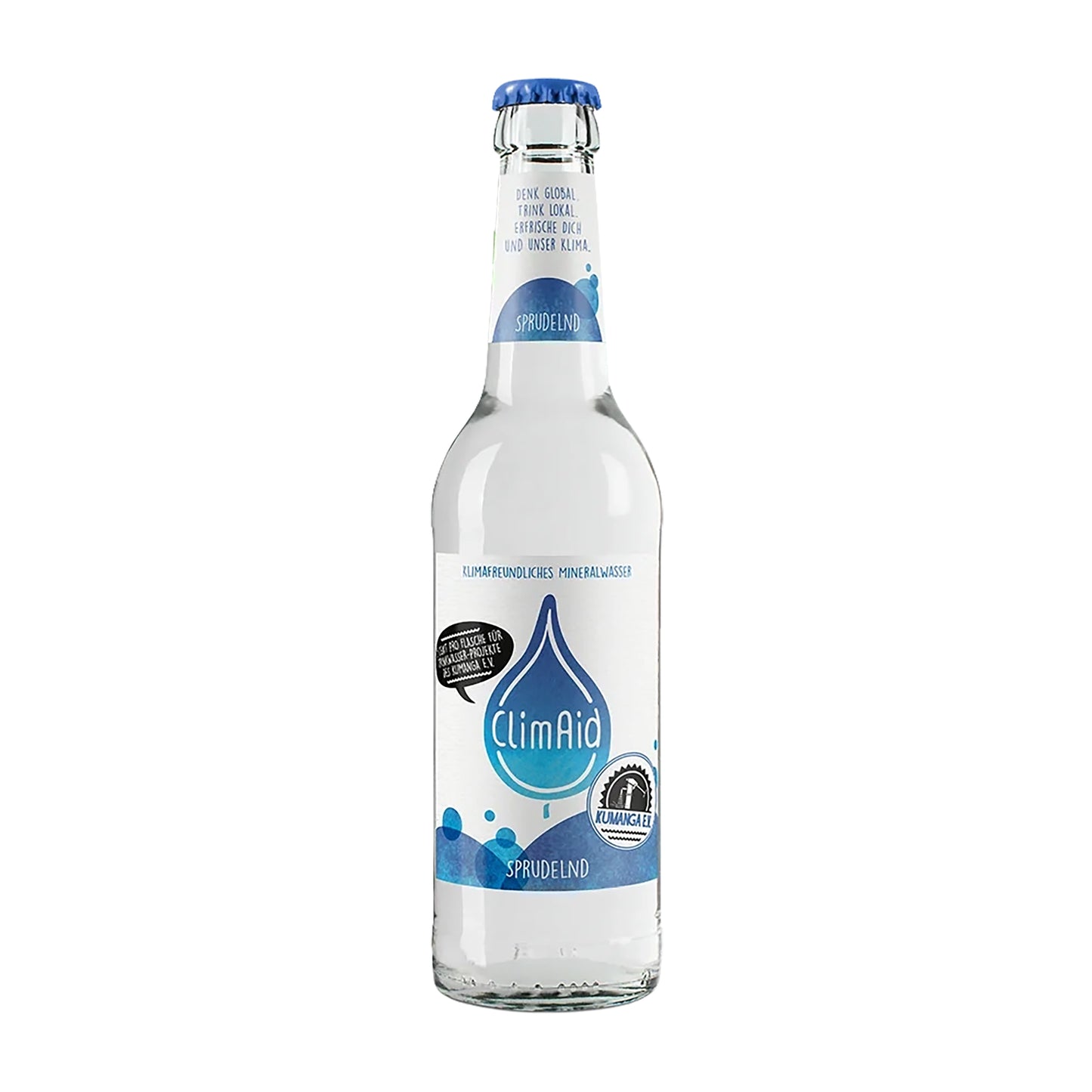 ClimAid Sprudelnd 0,33L Glas