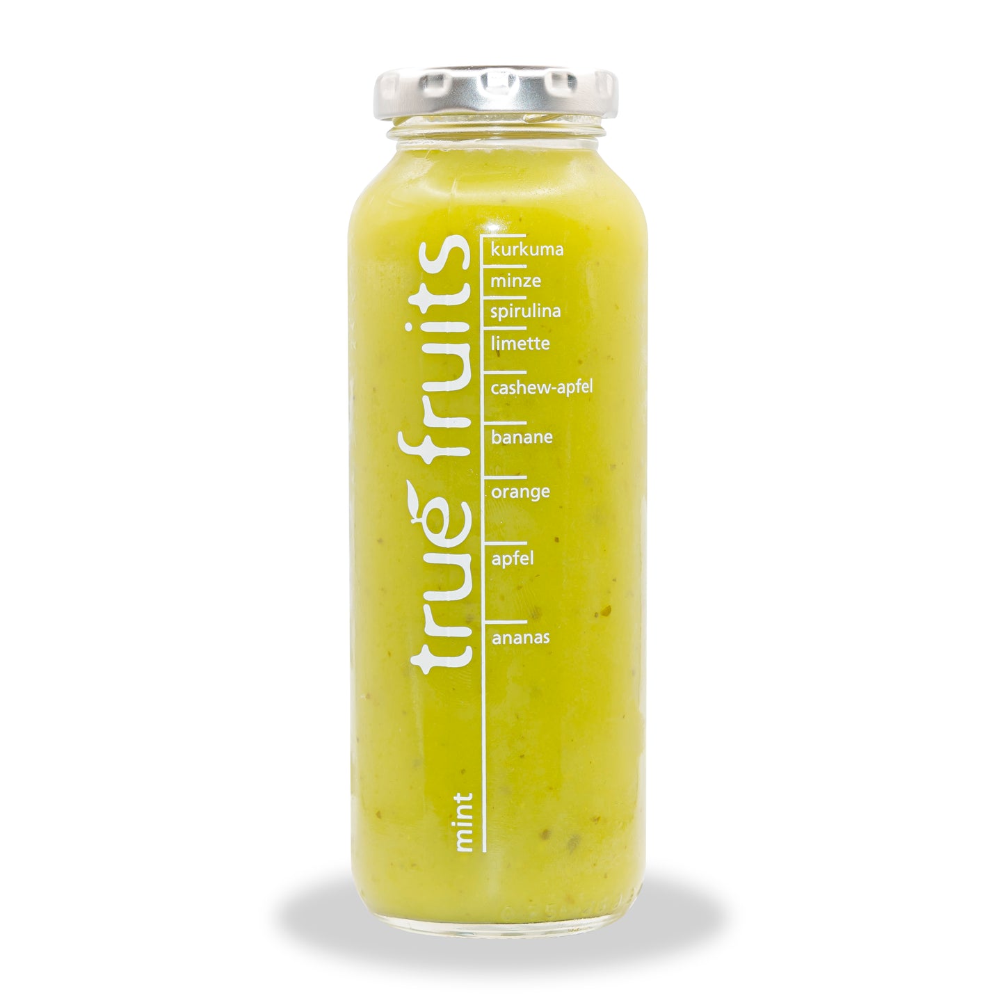 true fruits Smoothie Mint 0,25L Glas
