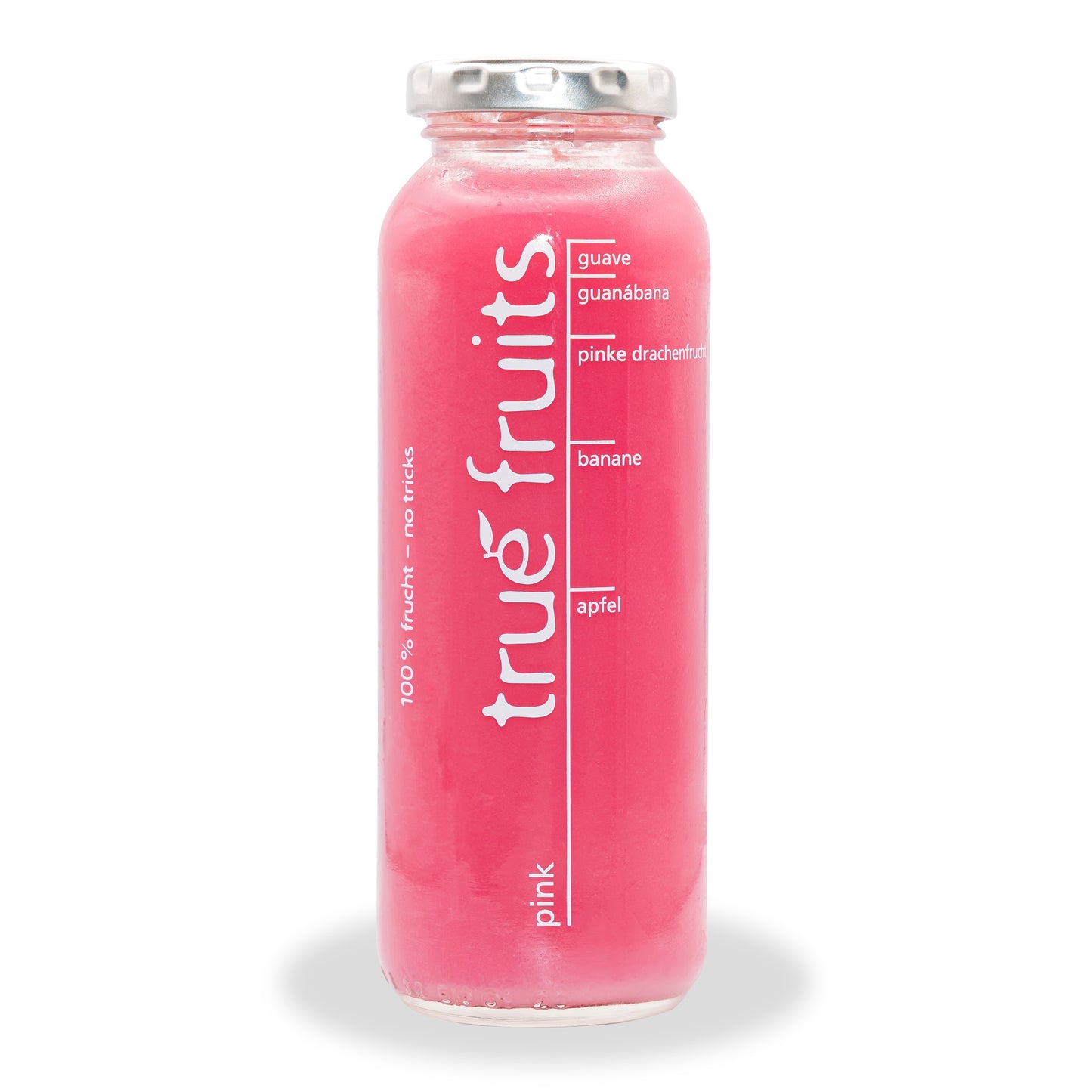 true fruits Smoothie pink 0,25L Glas