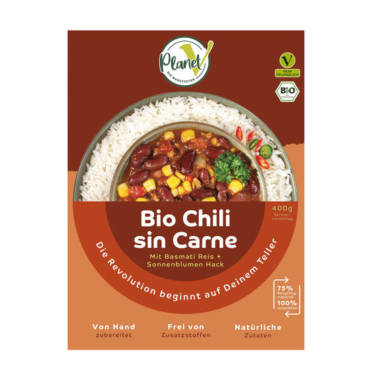 PlanetV Chili Sin Carne (Bio) 400g