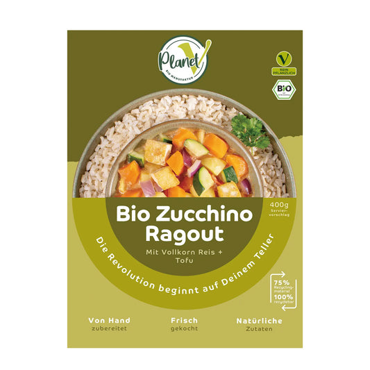 PlanetV Zucchini Ragout (Bio) 400g
