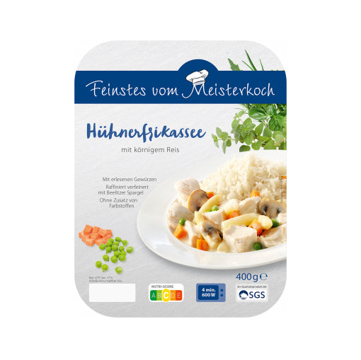 Trend Meal Hühnerfrikassee mit Reis 400g