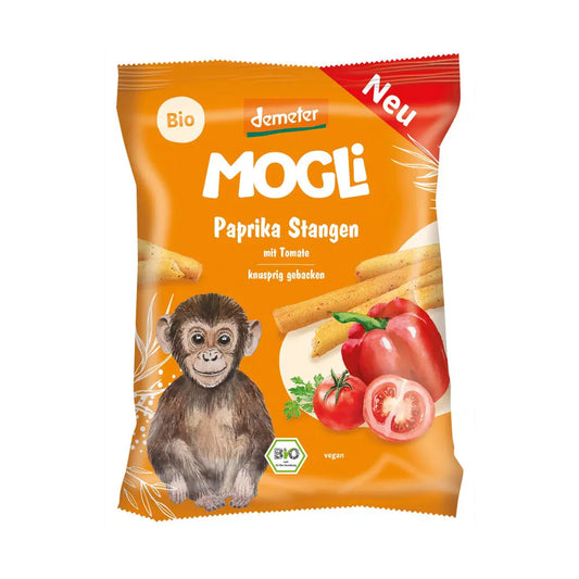Mogli Paprika Stangen 75g (Bio)