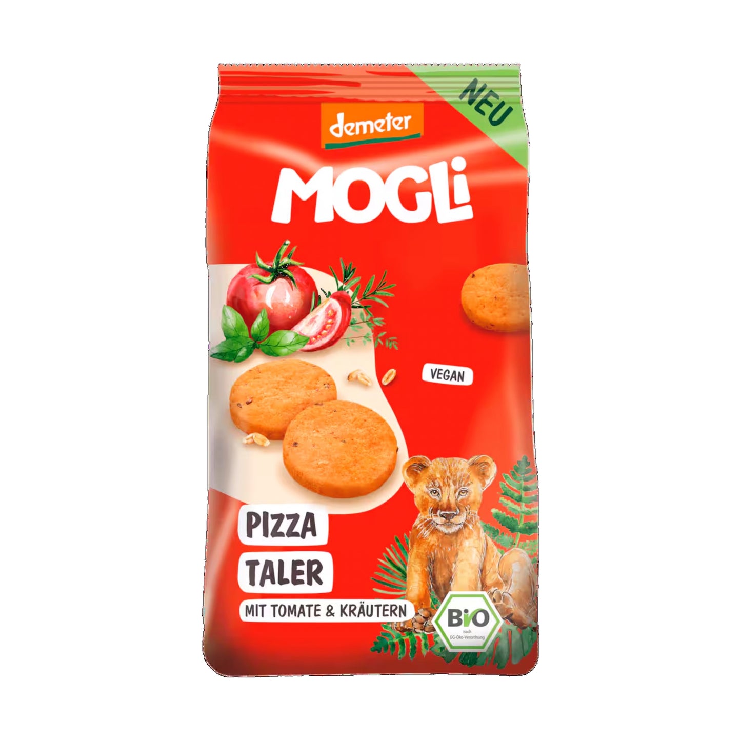 Mogli Pizza Taler 125g (demeter)