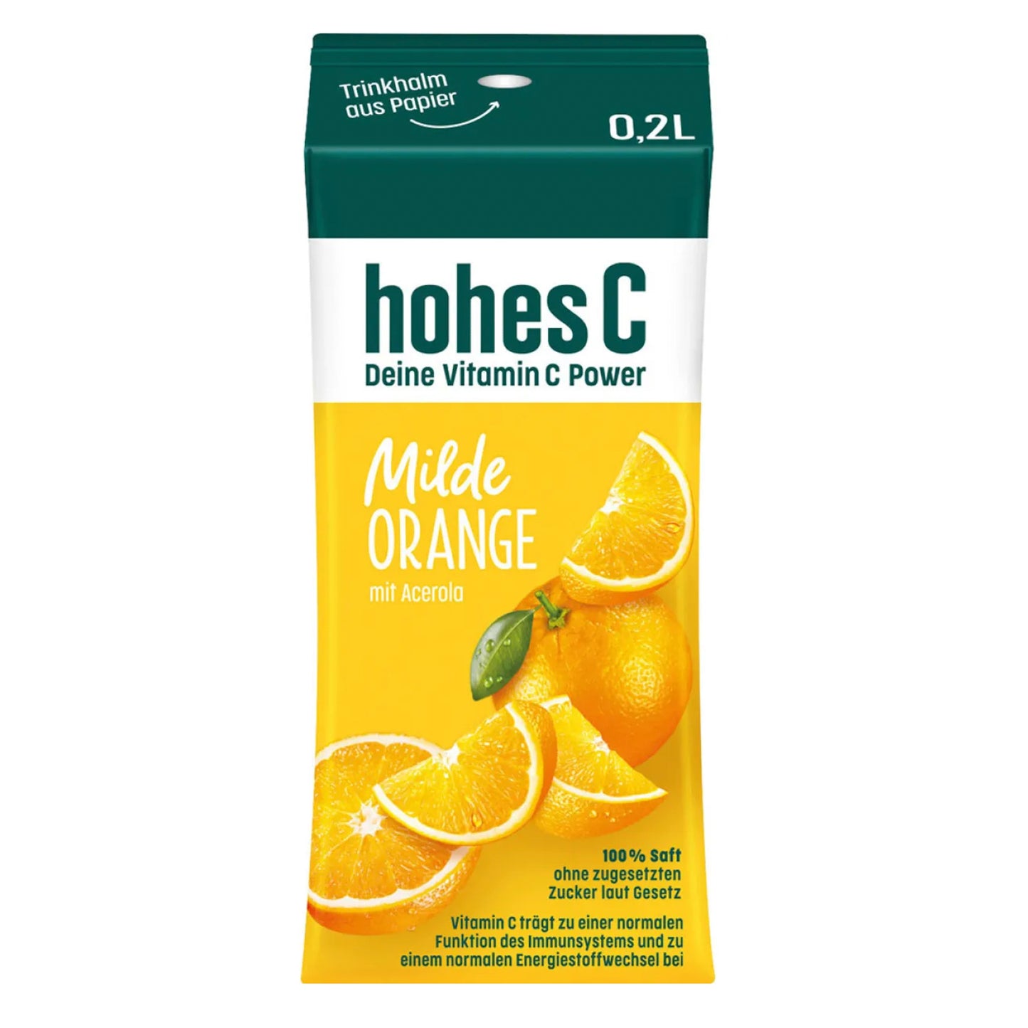 Hohes C Milde Orange 0,2L Trinkpack